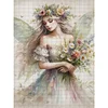 (Multi-Style) Butterfly Fairy-11CT/14CT Stamped Cross Stitch