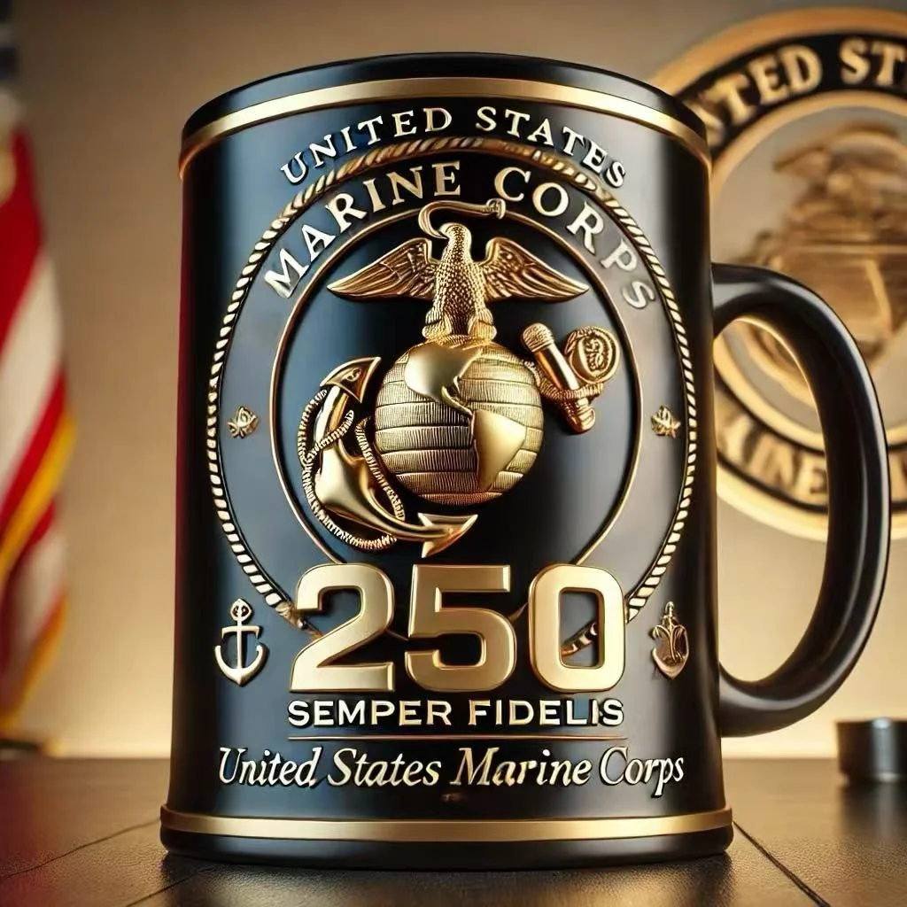 2025 250th Anniversary U.S. Military Commemorative Mug