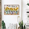 【SALE】Sunflower - 11CT Stamped 3 Strands Cross Stitch 50*40cm/19.69*15.75in