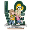 DIY Love Green Bay Packers Precious Doll-Diamond Painting Ornaments（Single-Sided)