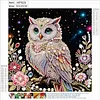 Diamond Painting-DIY Crystal Rhinestone Owl