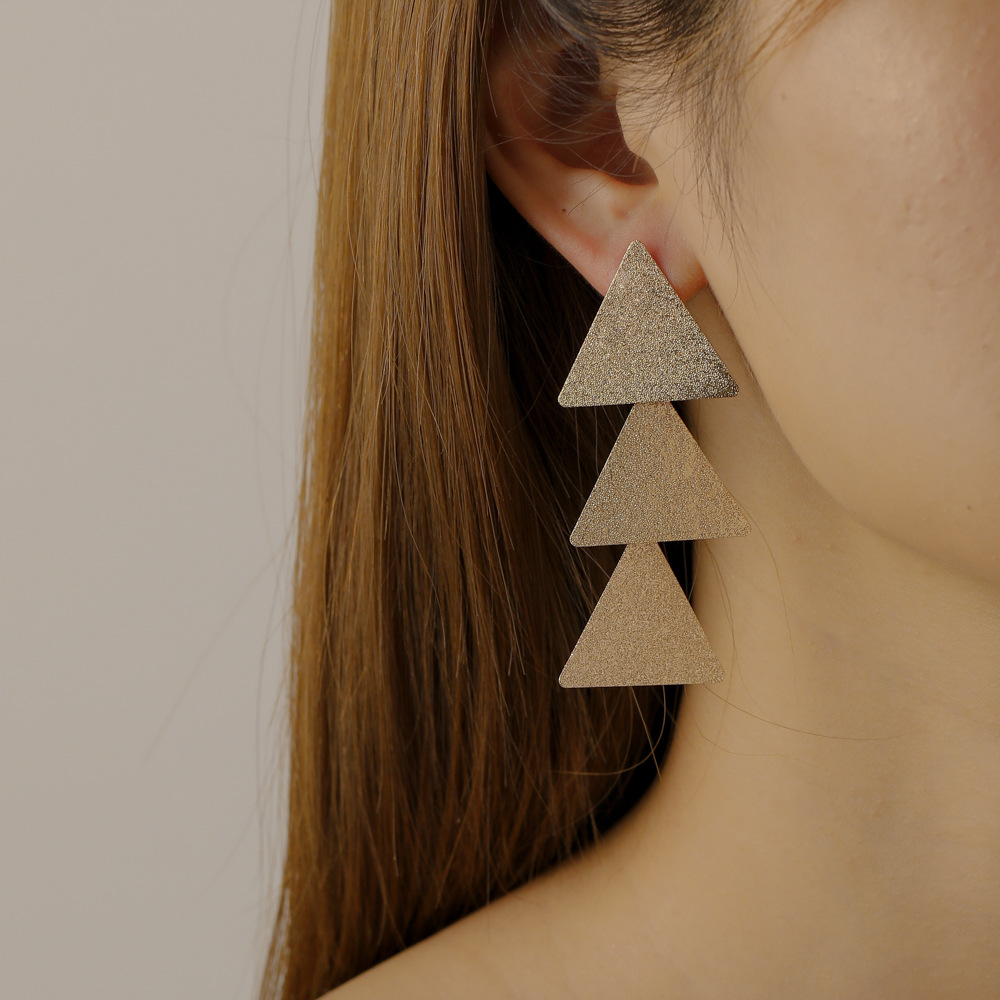 Personalized multi-layer street earrings