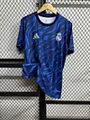 2025/2026 Real Madrid Training Wear Blue Football Jersey 1:1 Thai Quality