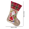 DIY 5D Diamond Painting Christmas Stockings Xmas Stocking (Santa Claus carrying gifts)