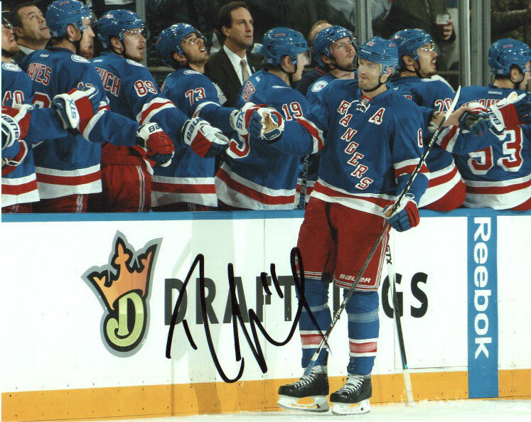 New York Rangers Rick Nash Autographed Signed 8x10 NHL Photo Poster painting COA D