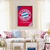 Fußball FC Bayern München - Rund Diamant Malerei - 30*40CM