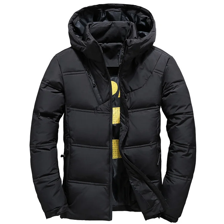 Doudoune Winter Men's down Jacket Short Type Hooded Jacket Outdoor Sportswear Casual Jacket Men