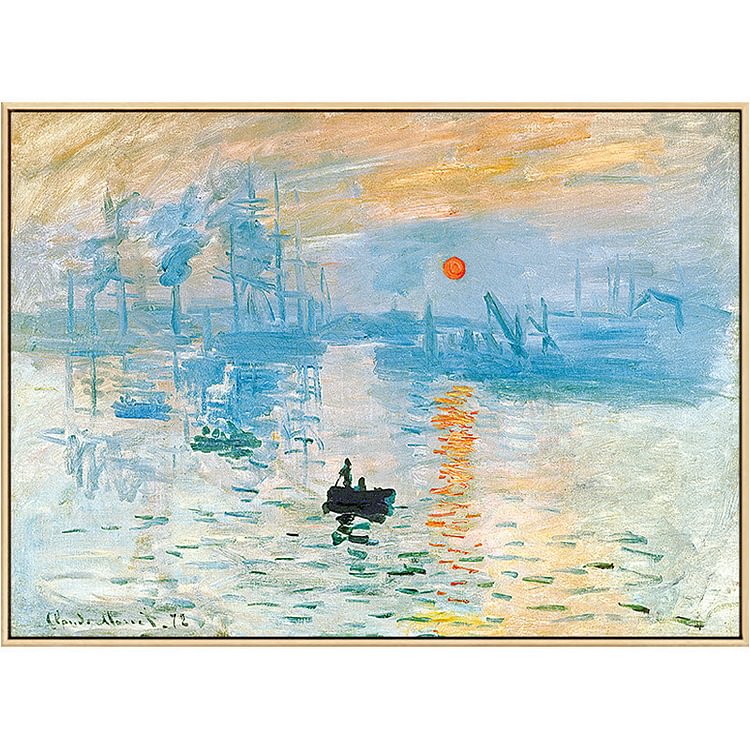 Sailboats Near The Sea by Claude Monet