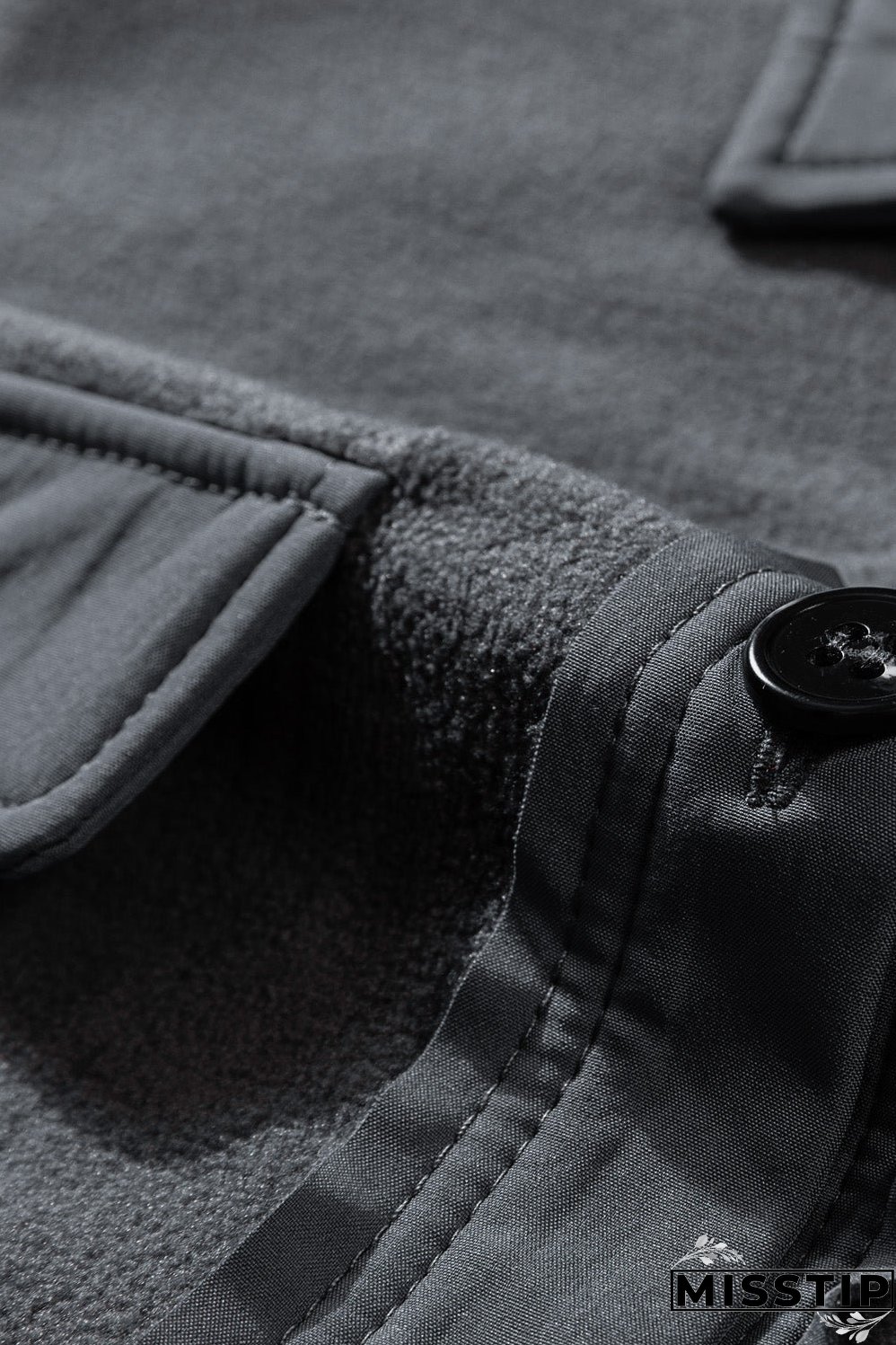 Turn Down Collar Shirt Jacket