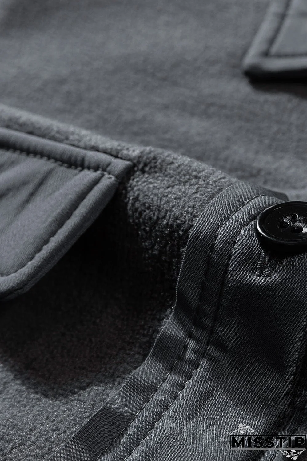 Turn Down Collar Shirt Jacket