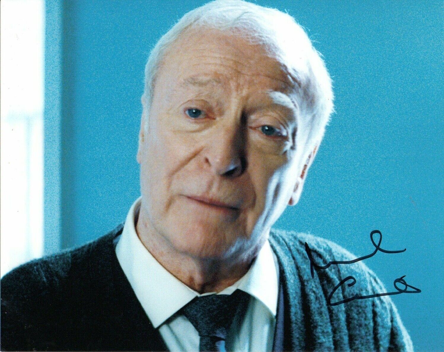 Sir Michael Caine Film Actor Signed Photo Poster painting 10 x 8 Autograph