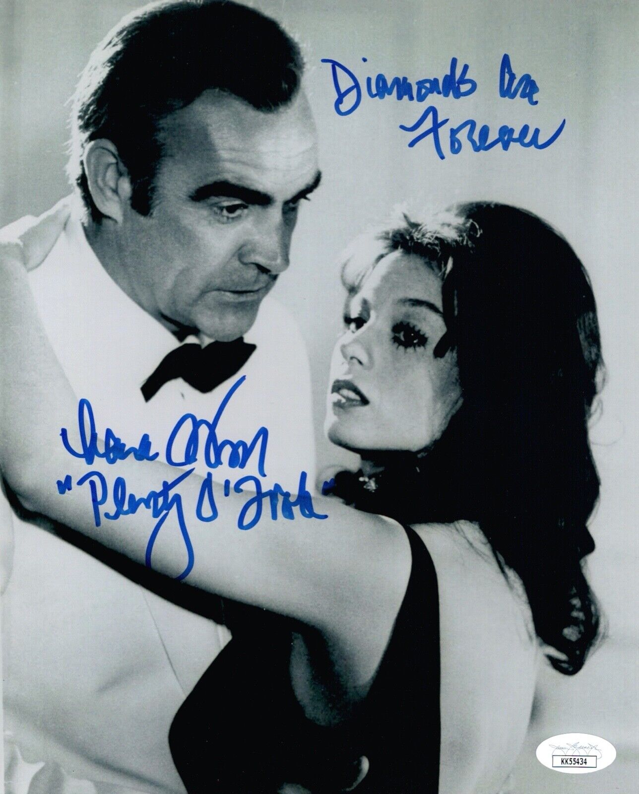 LANA WOOD Signed JAMES BOND Diamonds Are Forever 8x10 Photo Poster painting Autograph JSA COA