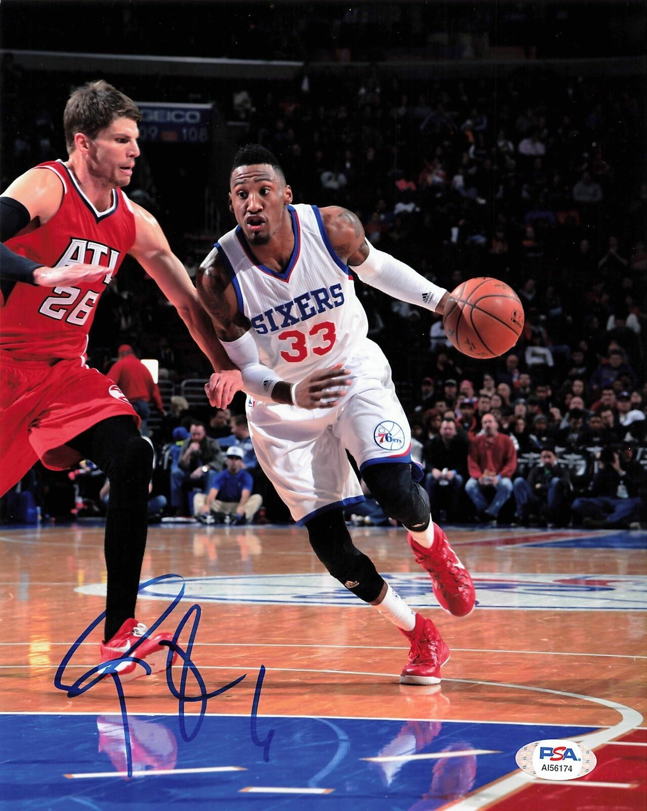 Robert Covington signed 8x10 Photo Poster painting PSA/DNA Philadelphia 76ers Autographed