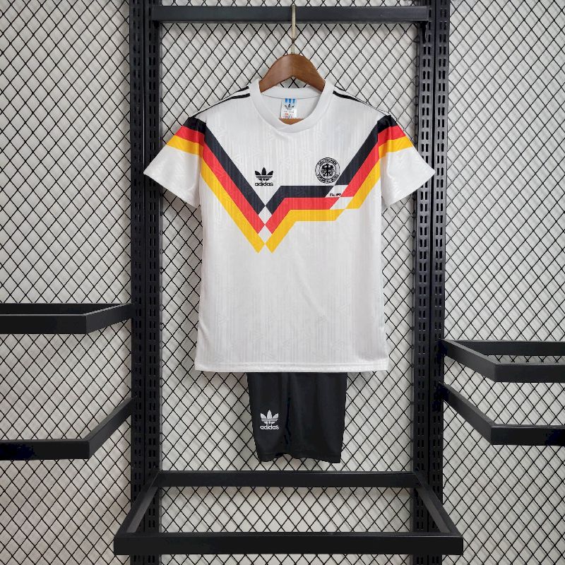 1992 Retro Kids Size Germany Home Soccer Jersey mysite