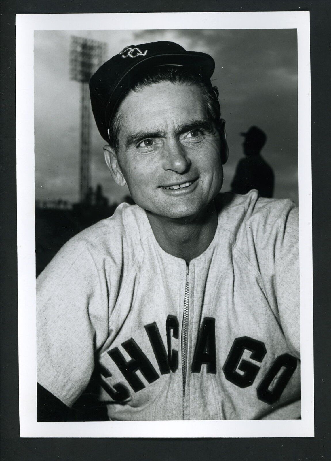 Pauk Richards circa 1950's Press Wire Photo Poster painting by Don Wingfield Chicago White Sox