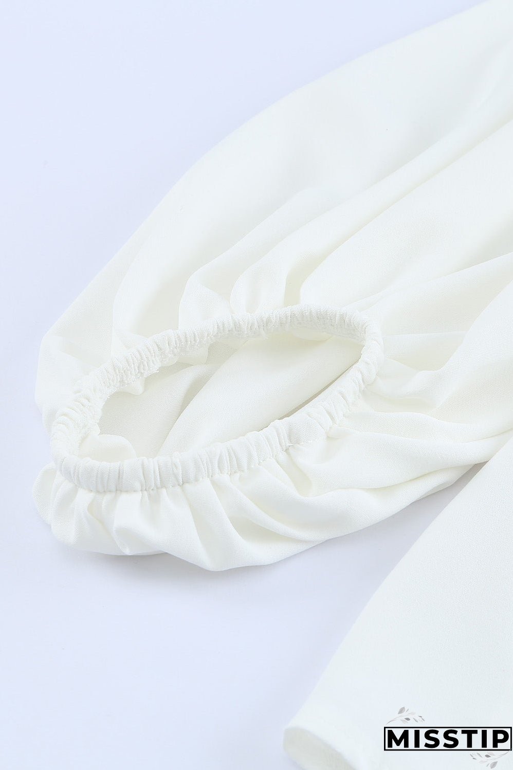 Versatile White Off-Shoulder Shirt