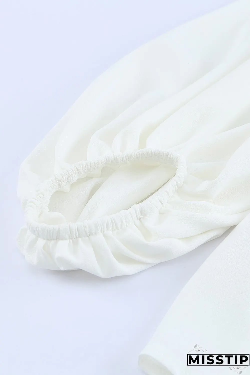 Versatile White Off-Shoulder Shirt