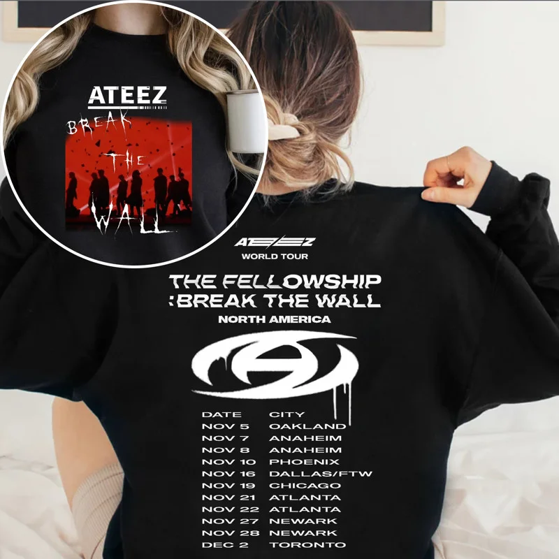 ATEEZ フーディ THE FELLOWSHIP パーカー ATEEZ Fellowship Tour Zip