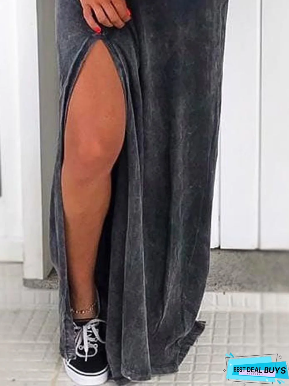 Black Off Shoulder Cold Shoulder Floral-Print Knitting Dress