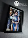 DSMG-014 Chun-Li 3D Decoration Painting - Street Fighter - Dorobou Neko Studio [In Stock]