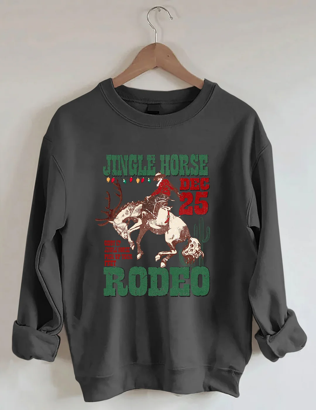 Jingle Horse Rodeo Sweatshirt