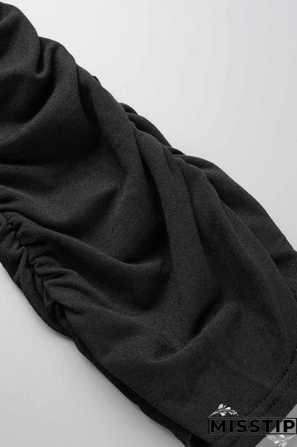 Grey Street Print Letter Mid Waist Bottoms