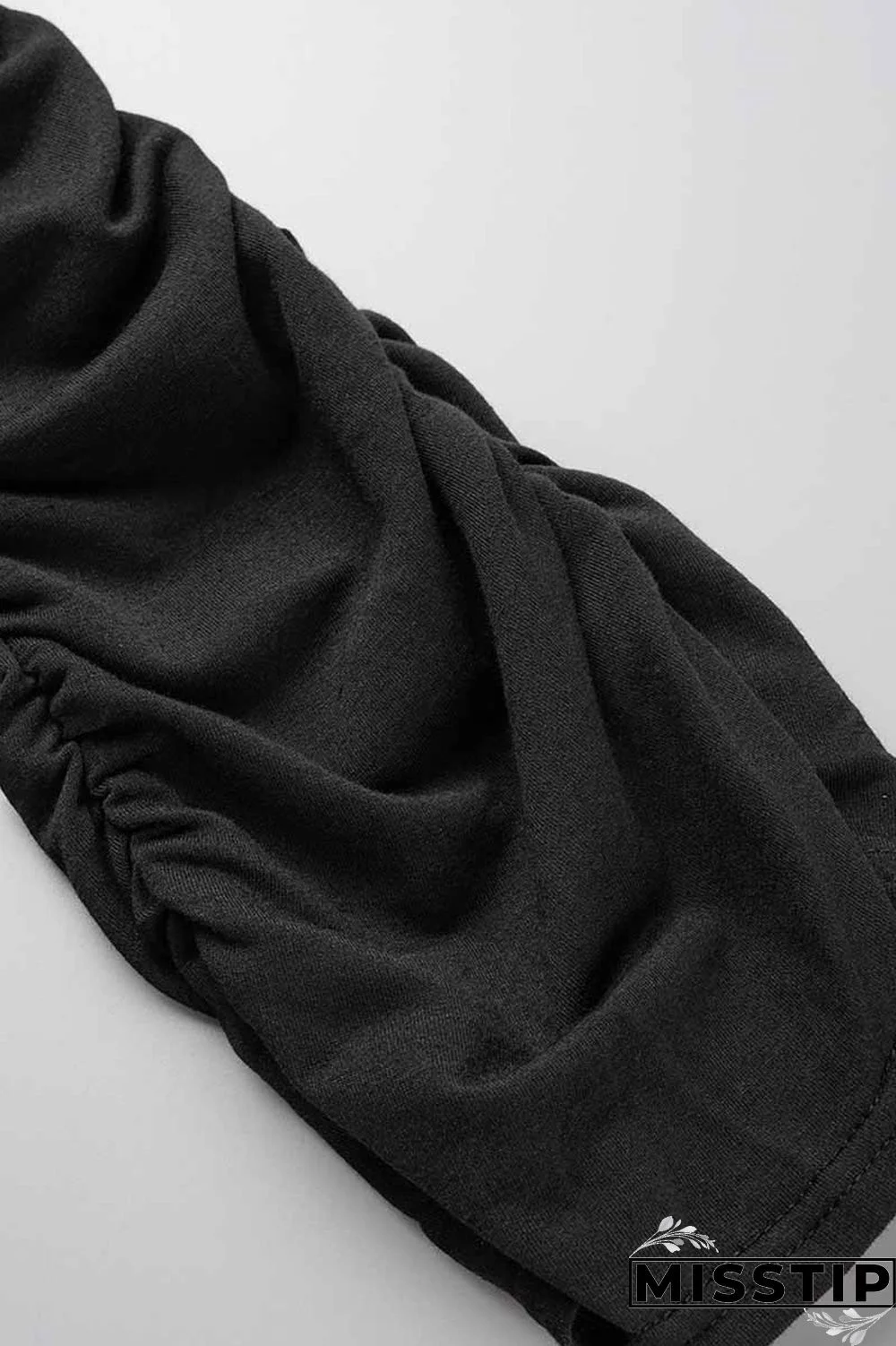 Grey Street Print Letter Mid Waist Bottoms