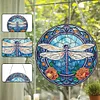 >SALE<Dragonfly Diamond Painting Art Pendant Colorful Diamond Drawing Hanging Ornament