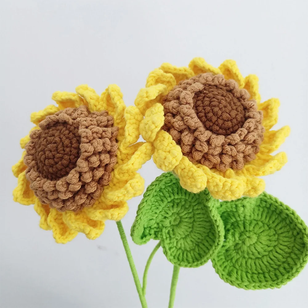 New hand-woven simulation sunflower home decoration