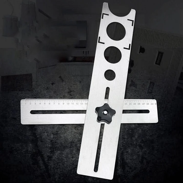 Portable Hole Locator For Ceramic Tiles