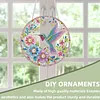 Hummingbird DIY Diamond Painting Pendant Art 9.41x8.78inch