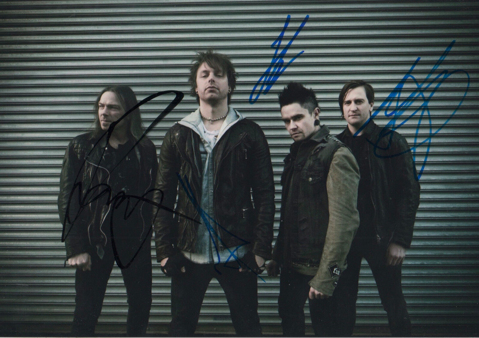 Bullet For My Valentine signed 8x12 inch Photo Poster painting autographs