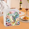 Acrylic Napkin Holder Diamond Painting Kit for Home Table Decor (Hummingbird)