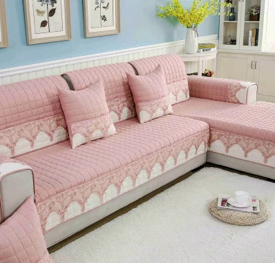 Nigikala Season Corner Sofa Cushion Plaid Non-slip Sofa Cover Protector Chaise Couch Cover 1/2/3/4-seater Sofá Towel for Living Room