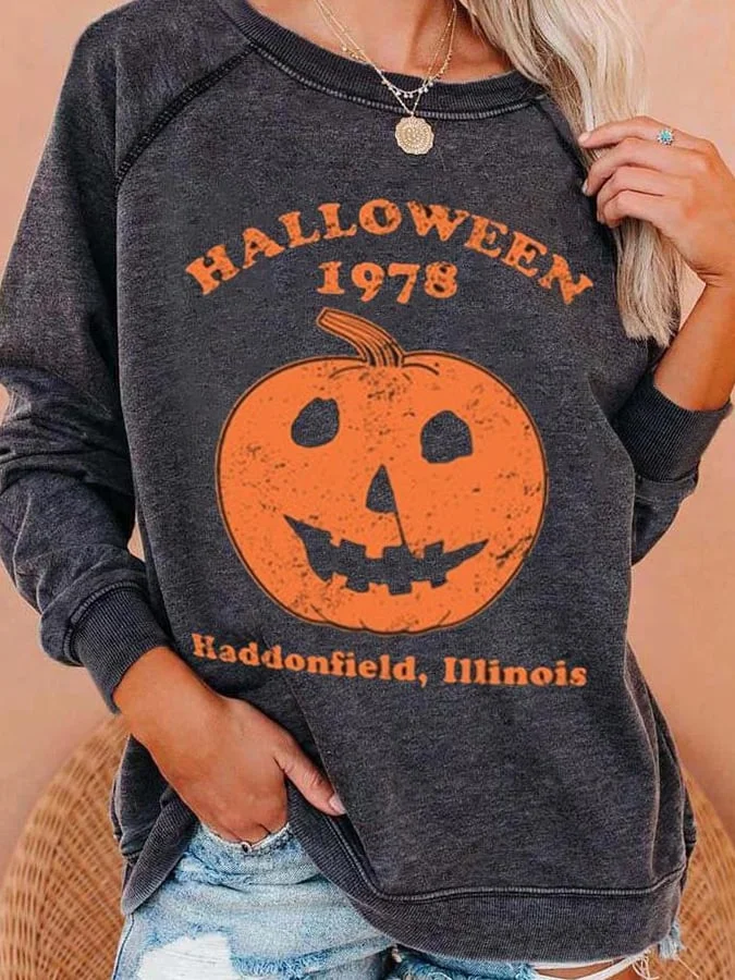 🔥Buy 3 Get 10% Off🔥Women'S Casual Printed Long-Sleeved Sweatshirt