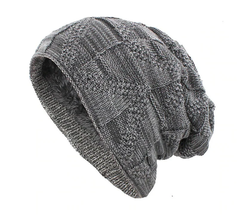 Chemo Beanie Hat Cap Warm Stretch Turban Super Thick Bandana **Various** FAUX FUR LINED Super Warmth - Free Uk P&P