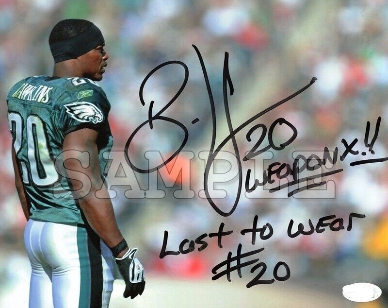 Brian Dawkins Signed 8x10 Photo Poster painting RP -  Shipping!!