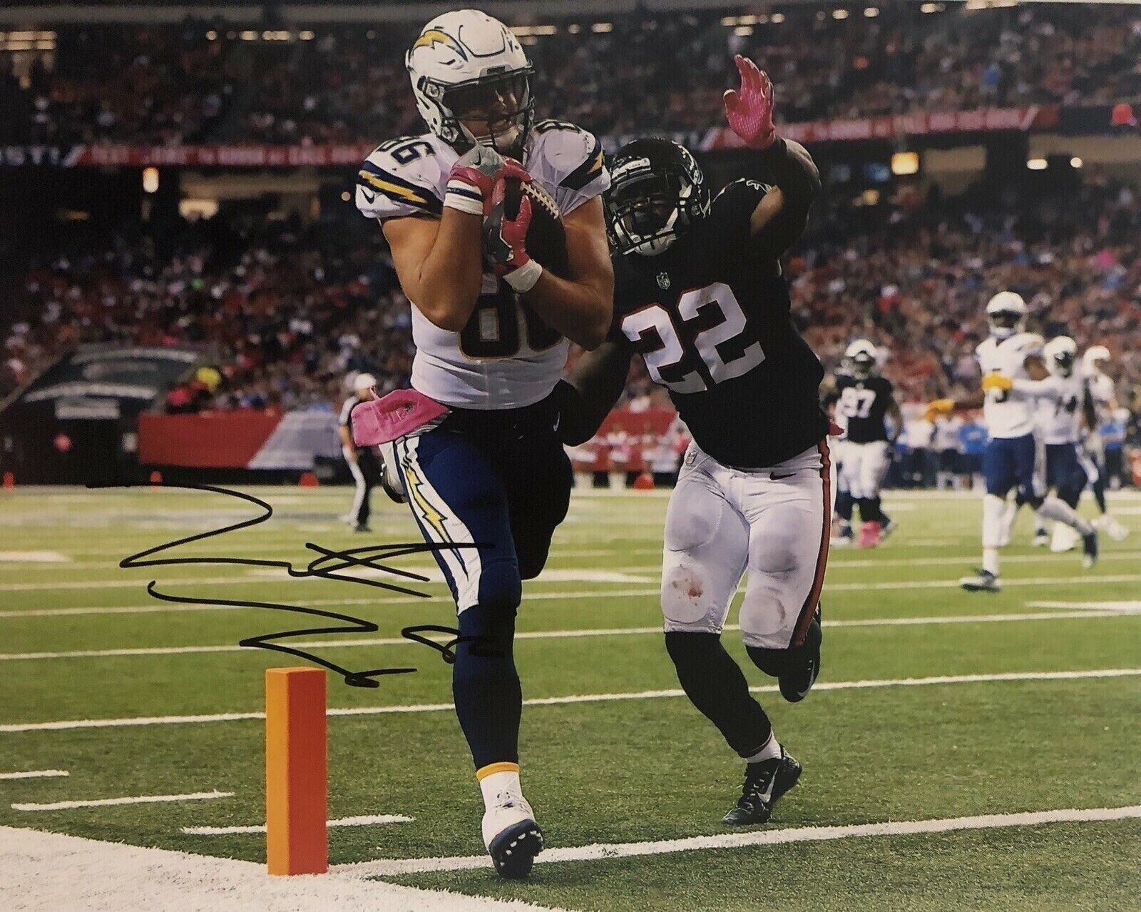 Hunter Henry Autographed Signed 8x10 Photo Poster painting ( Chargers ) REPRINT