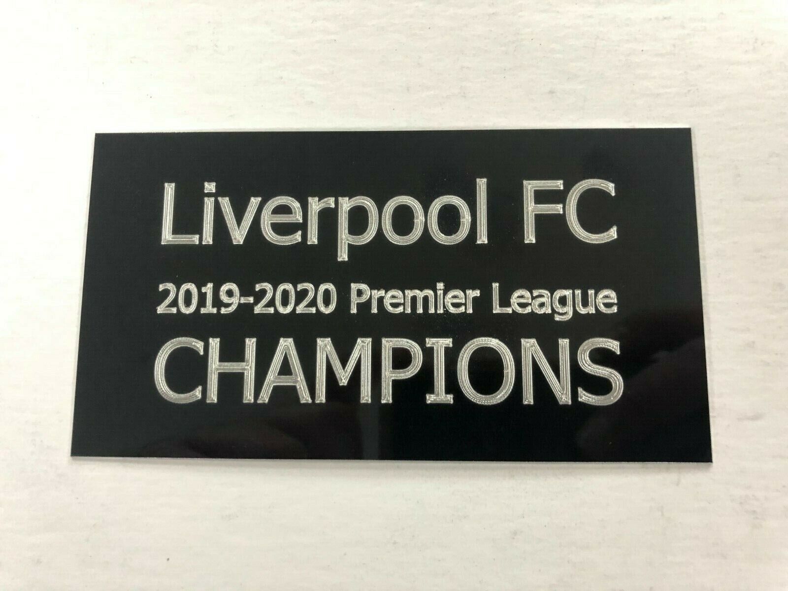 Liverpool FC Premier League Champions - Engraved Plaque for Signed Photo Poster painting Display