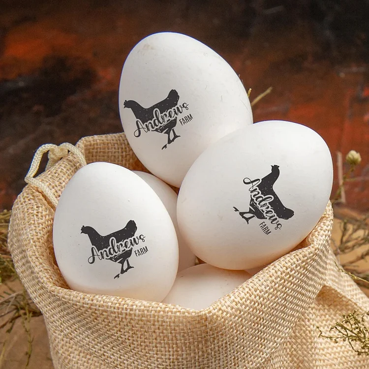 Custom Egg Stamps, Chicken EGG Stamp, Egg Labels, Mini Egg Stamp, Farm Stamp, Eggs Stamp, Fresh Egg Stamp