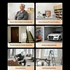 Ultra-high definition indoor camera, AI smart network, 360-degree panoramic mobile phone remote home monitoring device
