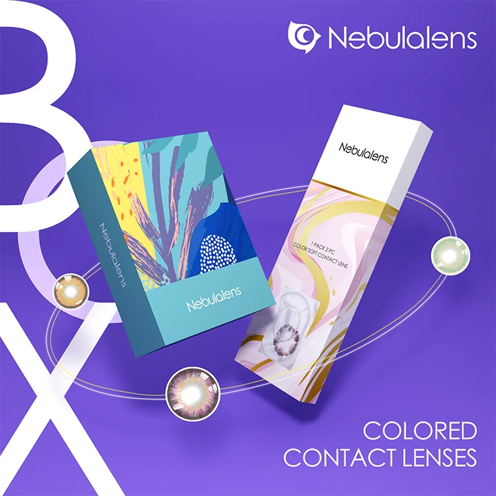 Butterfly Blue Yearly Colored Contacts Non Prescription Colored