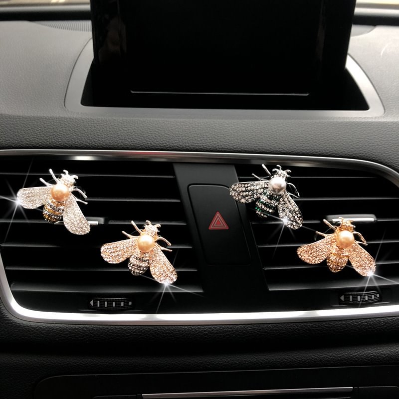 Car vent air freshener with animal decoration