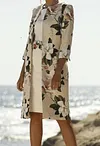 Women's Sheath Dress Knee Length Dress