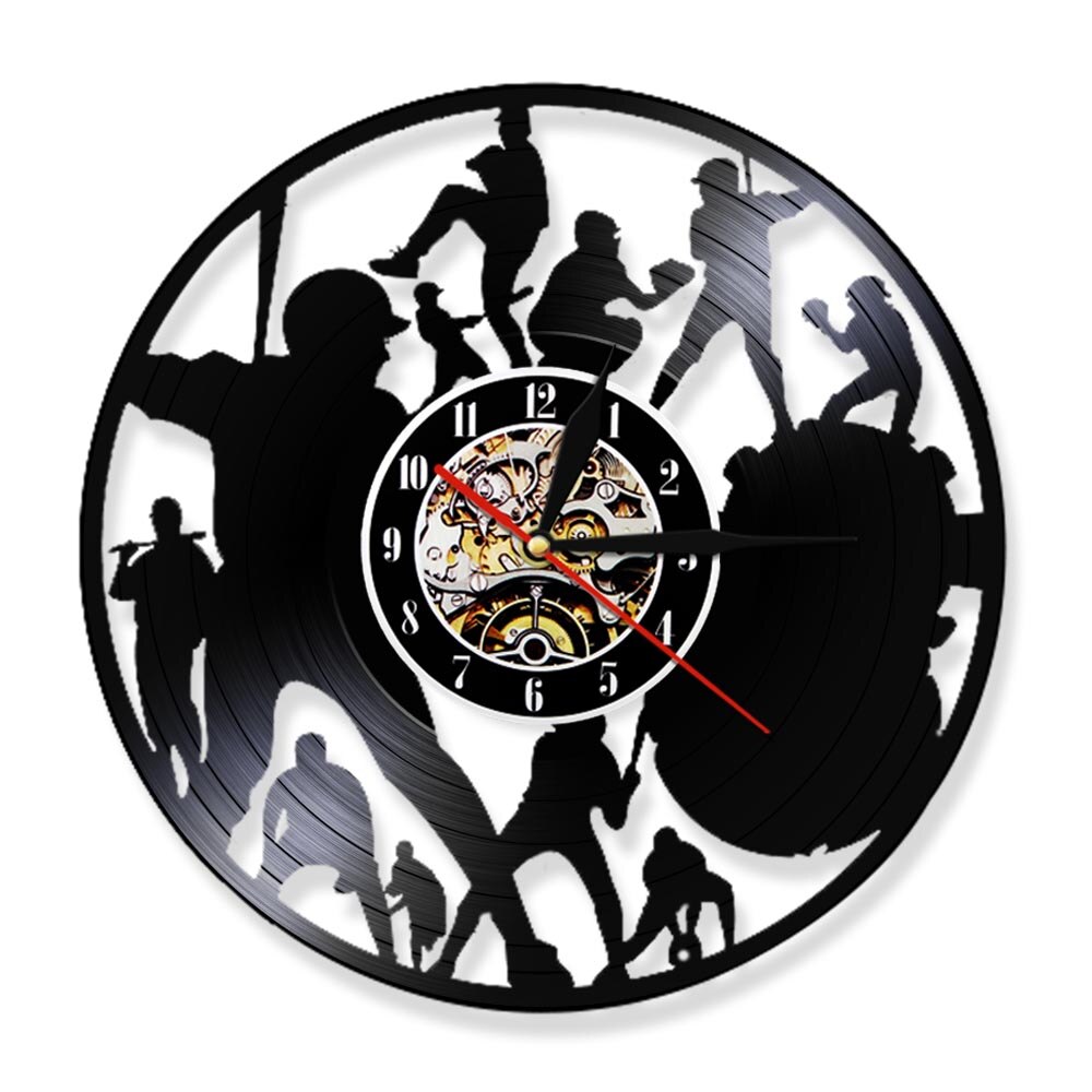 

Baseball - Vinyl Record Wall Clock - Without LED, 501 Original