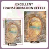 Diamond Painting -DIY Round Drill Sunset Coral Coast Arch