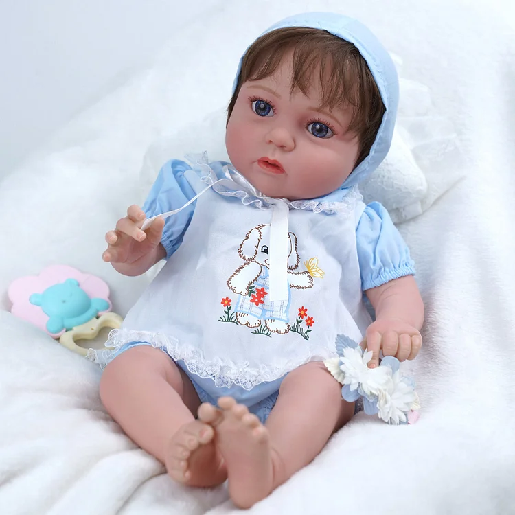 Babeside  20'' Lifelike Reborn Girl Baby Dolls Doris  - Real Life Poseable Toddler Baby