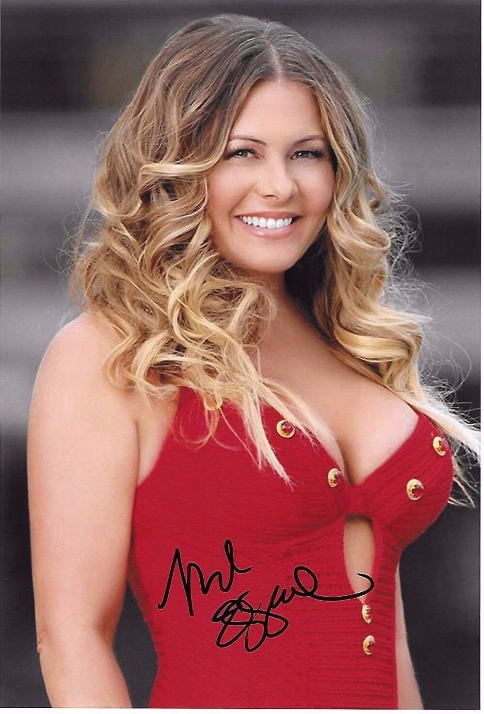 Nicole Eggert Signed 8x10 Photo Poster painting - Charles in Charge / BAYWATCH BABE - SEXY! H356