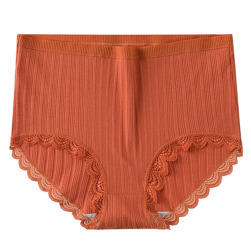 Women Cotton Underwear Panties Sexy LacePanties High Waist Hip Lifting Women Briefs Girls Comfort UnderpantsFemale Sexy Lingerie