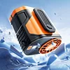 Rechargeable Small Size Long Battery Life Powerful Cooling Waist Hanging Fan Portable Summer Cooling Artifact